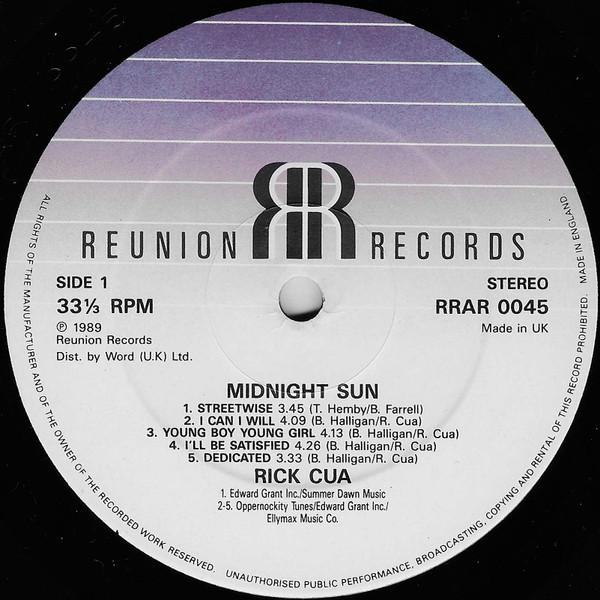Rick Cua - Midnight Sun - Lp