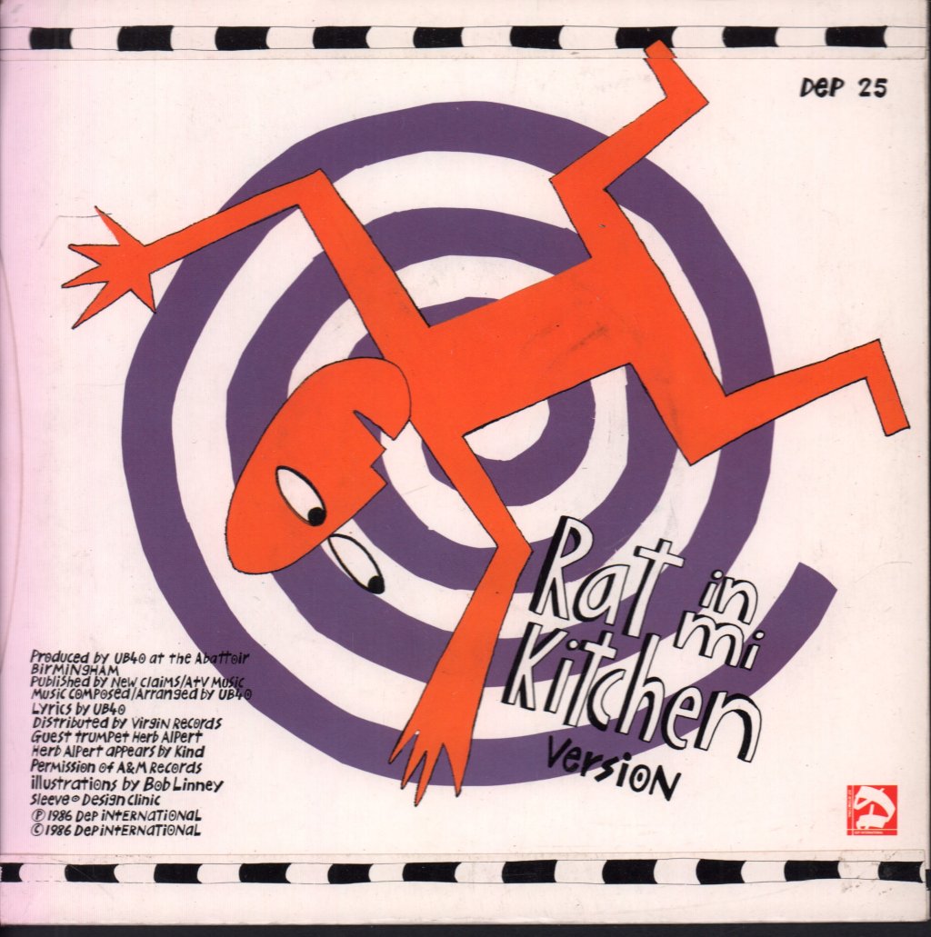 UB40 - Rat In Mi Kitchen - 7 Inch