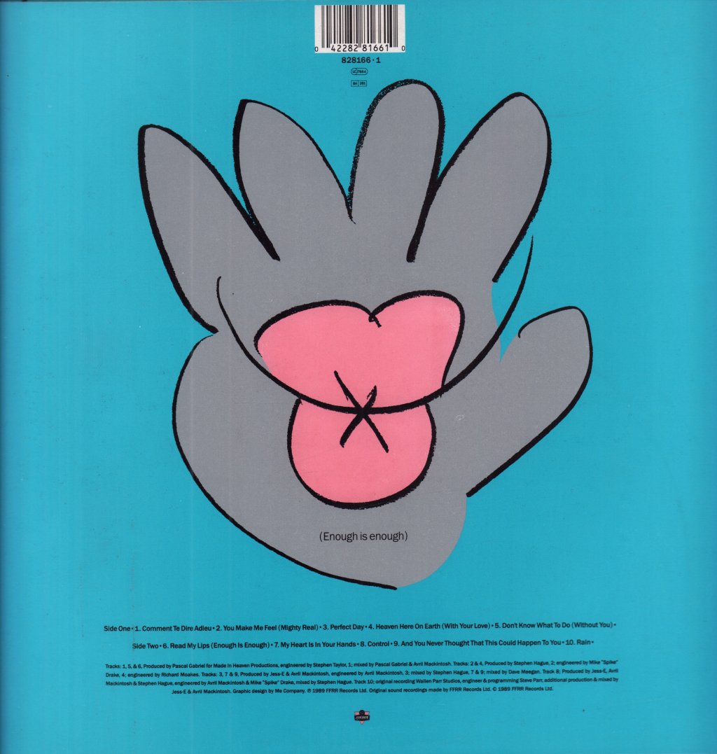 Jimmy Somerville - Read My Lips - Lp