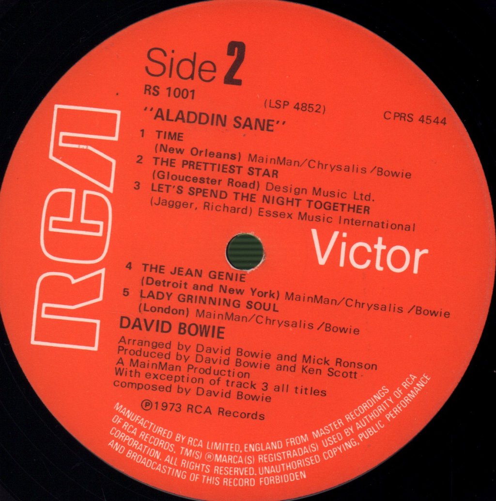 David Bowie - Aladdin Sane - Lp