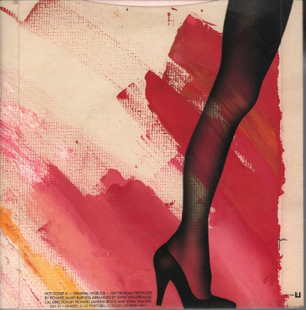 Hot Gossip - Criminal World - 7 Inch