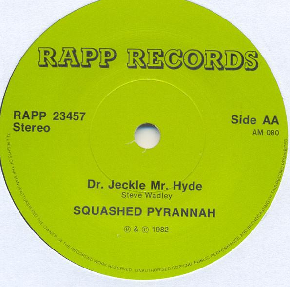 Squashed Pyrannah - Heartstop - 7 Inch