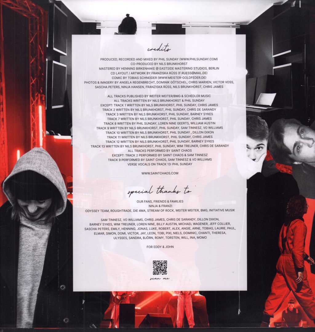 Saint Chaos - Seeing Red - Lp