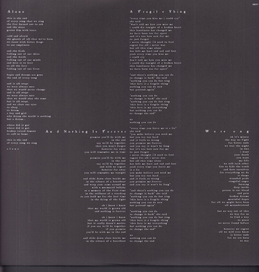 Cure - Songs Of A Lost World - Lp