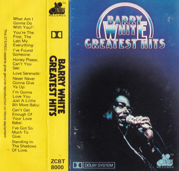 Barry White - Greatest Hits - Cassette