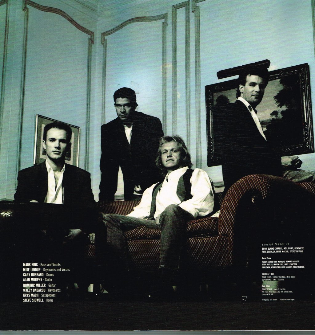 Level 42 - Staring At The Sun - Lp