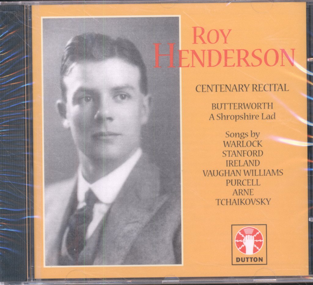 Roy Henderson - Centenary Recital - Cd