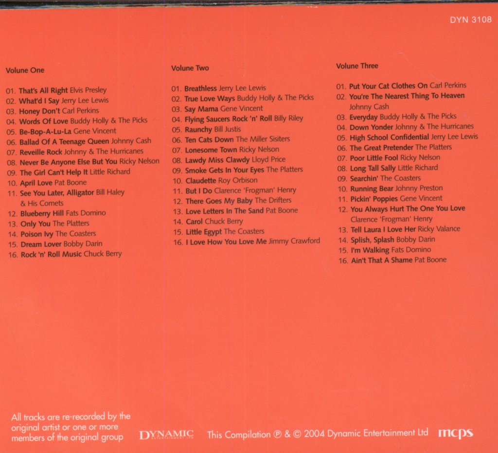 Various Artists - Rock 'N' Roll - Cd Set
