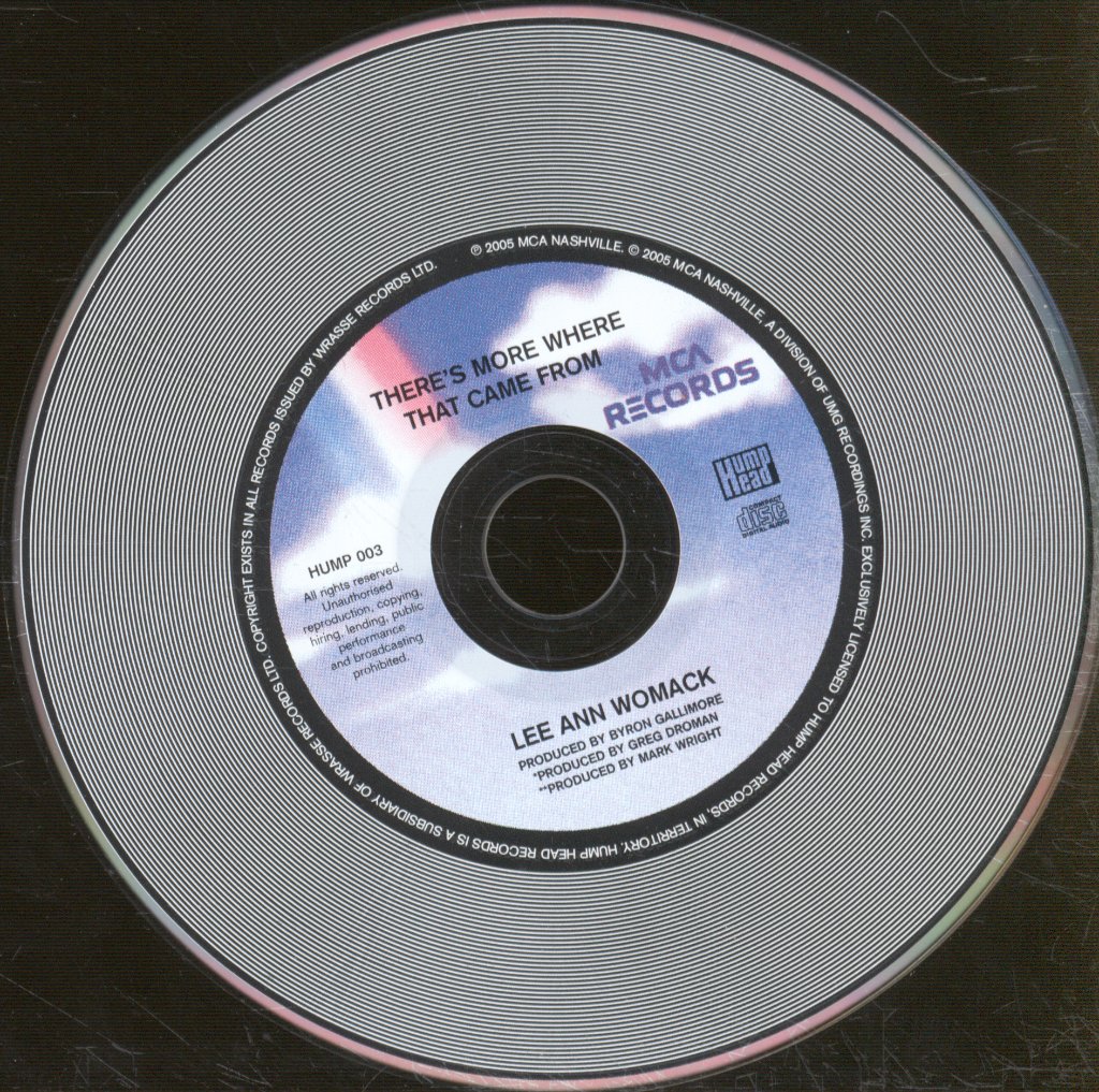 Lee Ann Womack - There's More Where That Came From - Cd