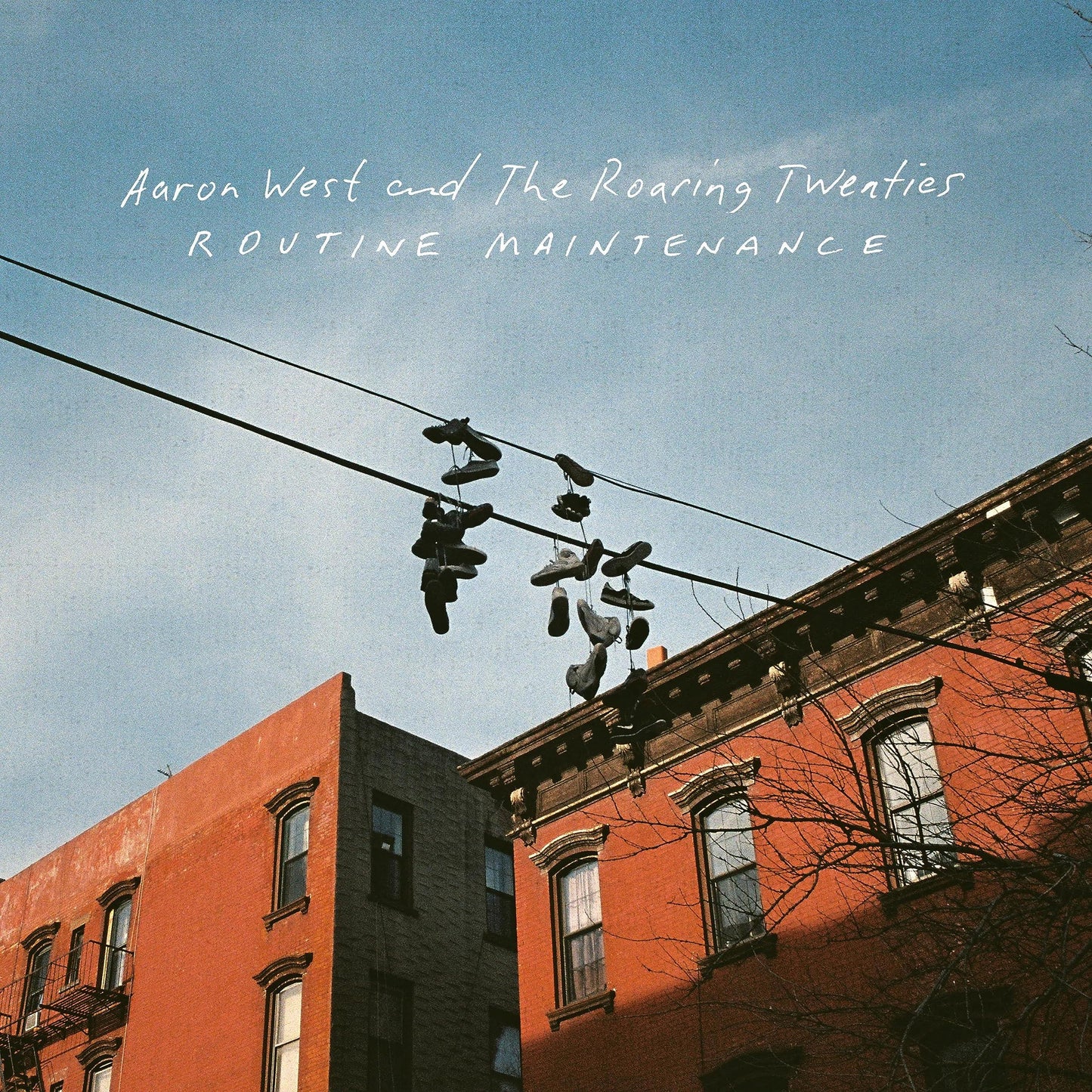 Aaron West and the Roaring Twenties - Routine Maintenance (Blue and Orange Pinwheel Vinyl) - Lp
