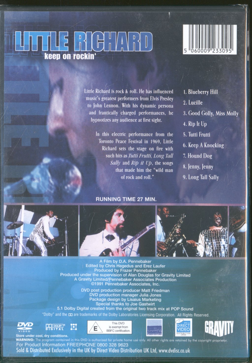 Little Richard - Keep On Rockin' - Dvd