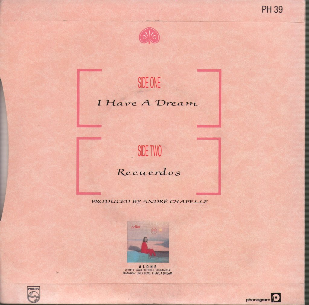 Nana Mouskouri - I Have A Dream - 7 Inch