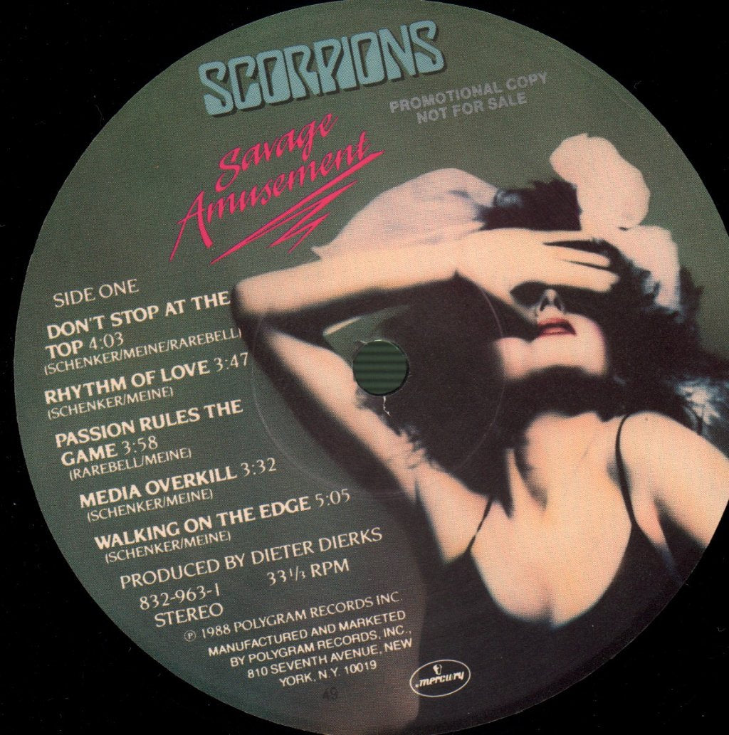 Scorpions - Savage Amusement - Lp