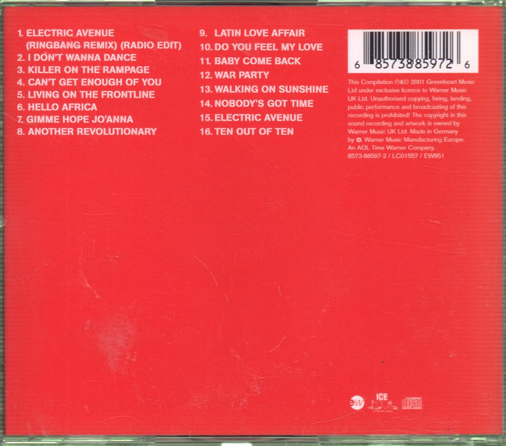 Eddy Grant - Greatest Hits - Cd