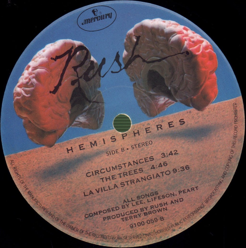 Rush - Hemispheres - Lp