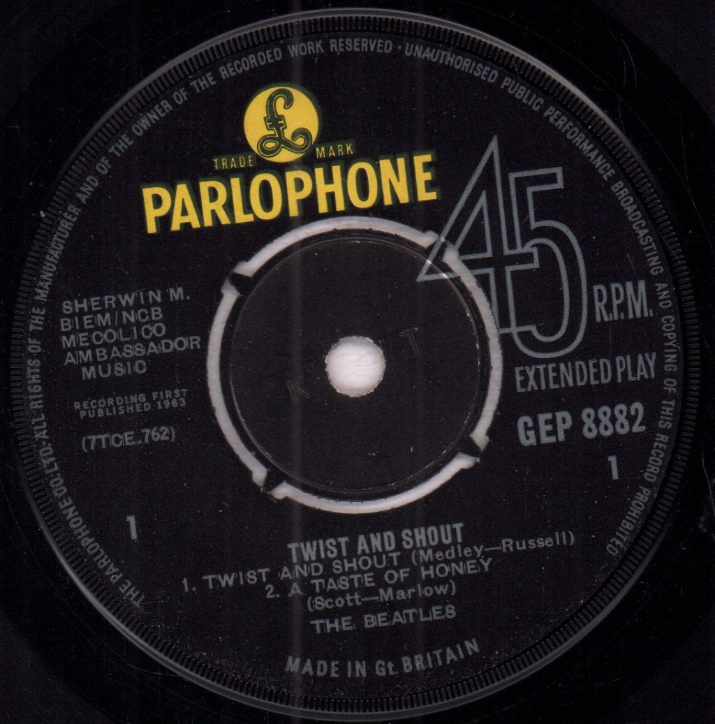 Beatles - Twist And Shout - 7 Inch