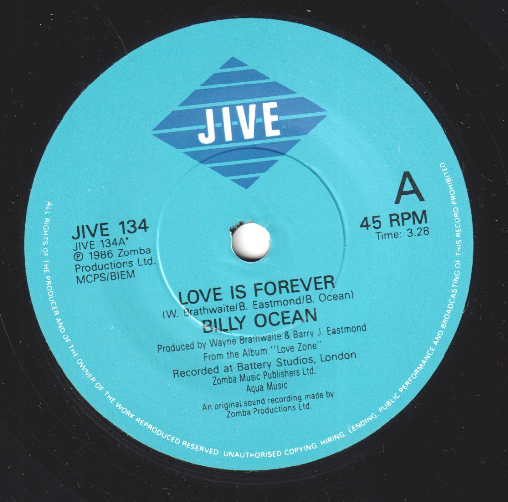 Billy Ocean - Love Is Forever - 7 Inch