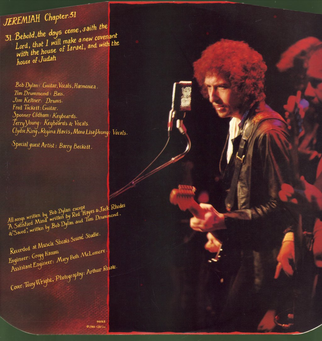 Bob Dylan - Saved - Lp