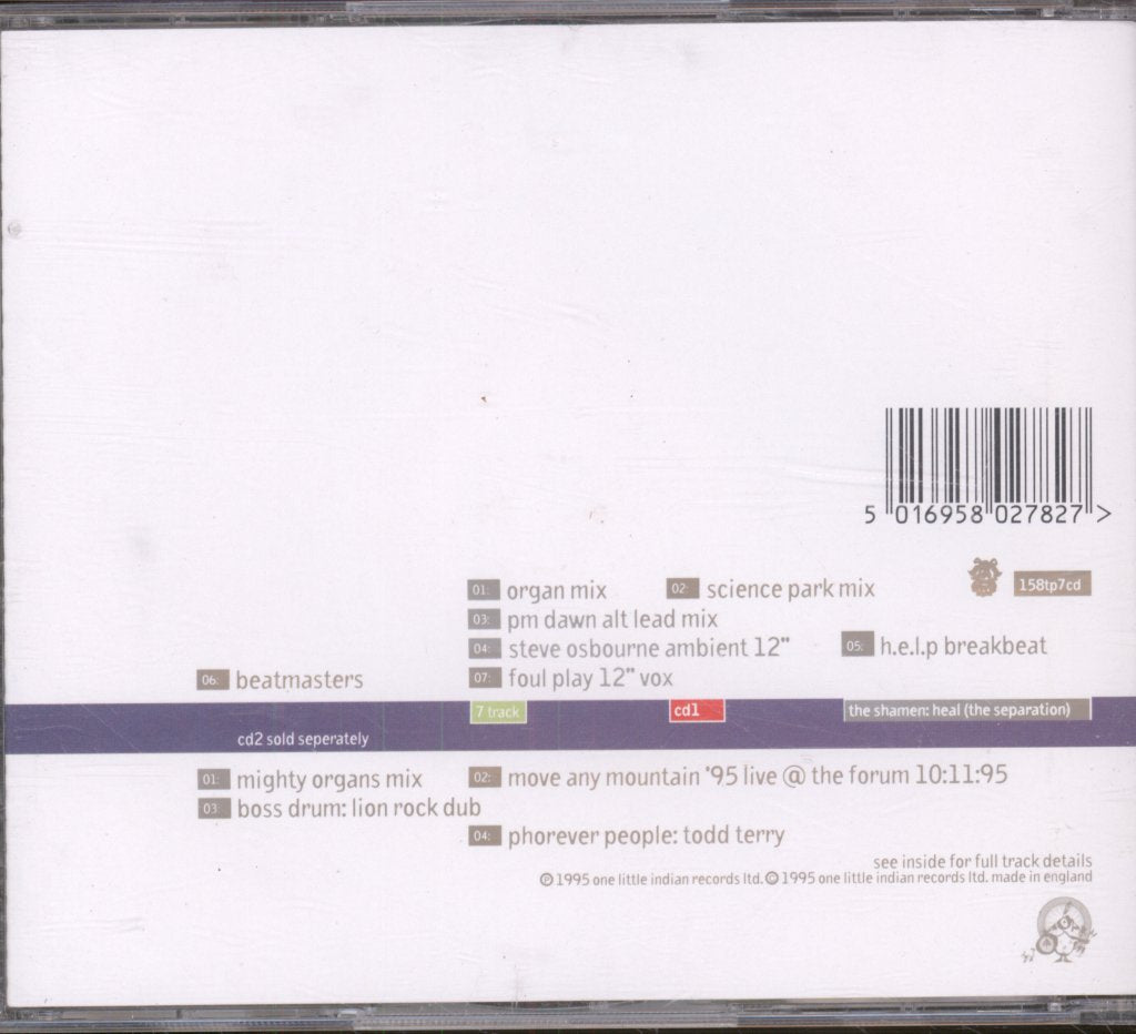 Shamen - Heal (The Separation) - Cd