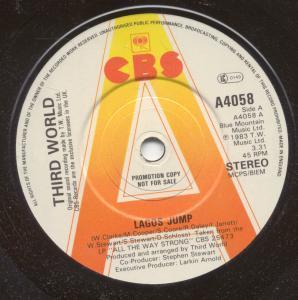 Third World (Reggae) - Lagos Jump - 7 Inch