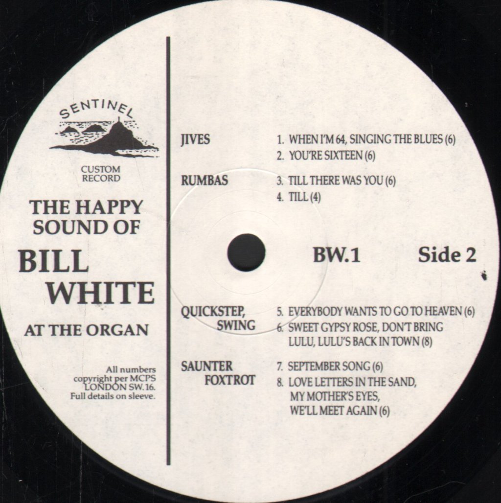 Bill White - Dance To The Happy Sound of Bill White - Lp