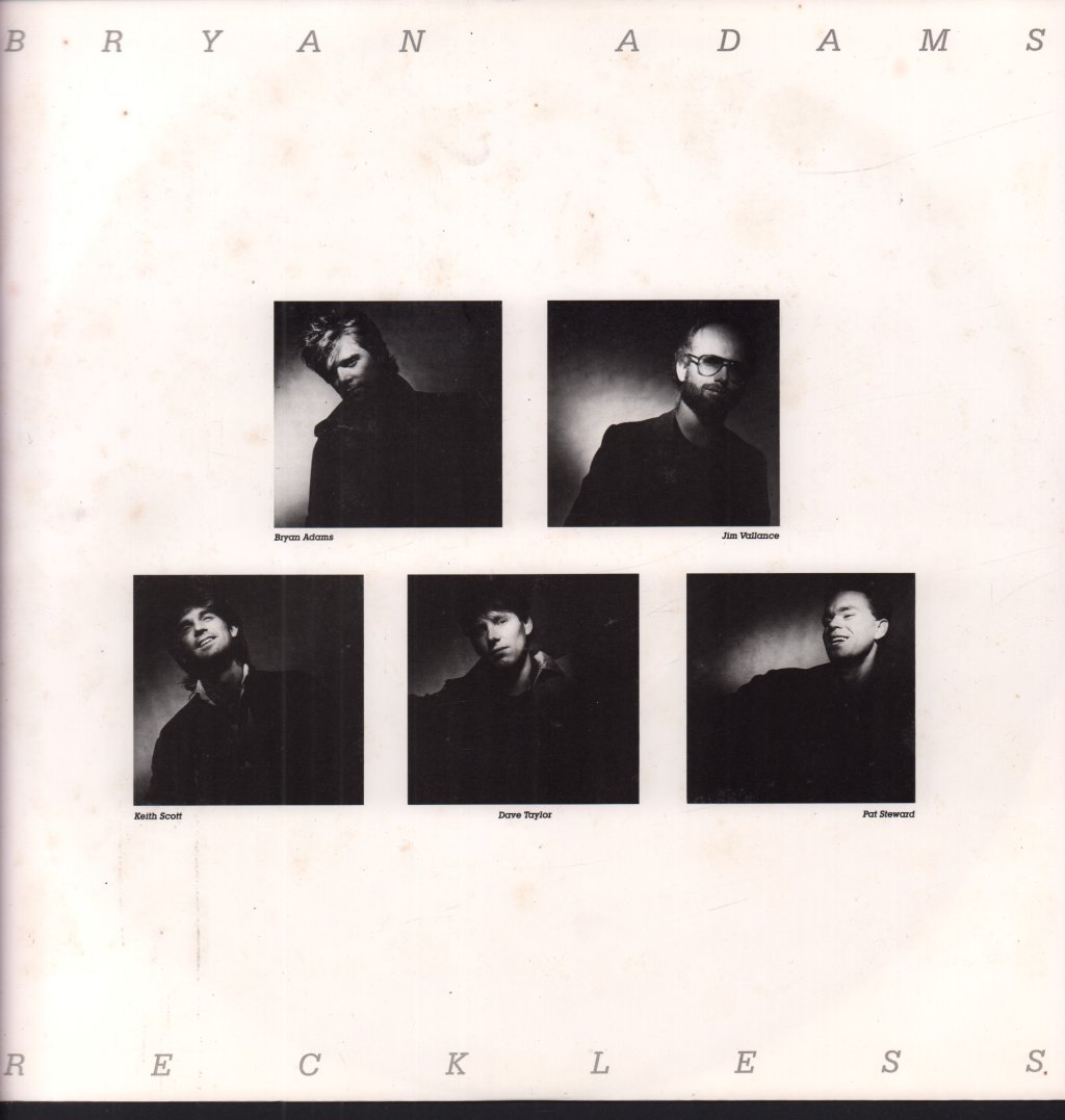 Bryan Adams - Reckless - Lp