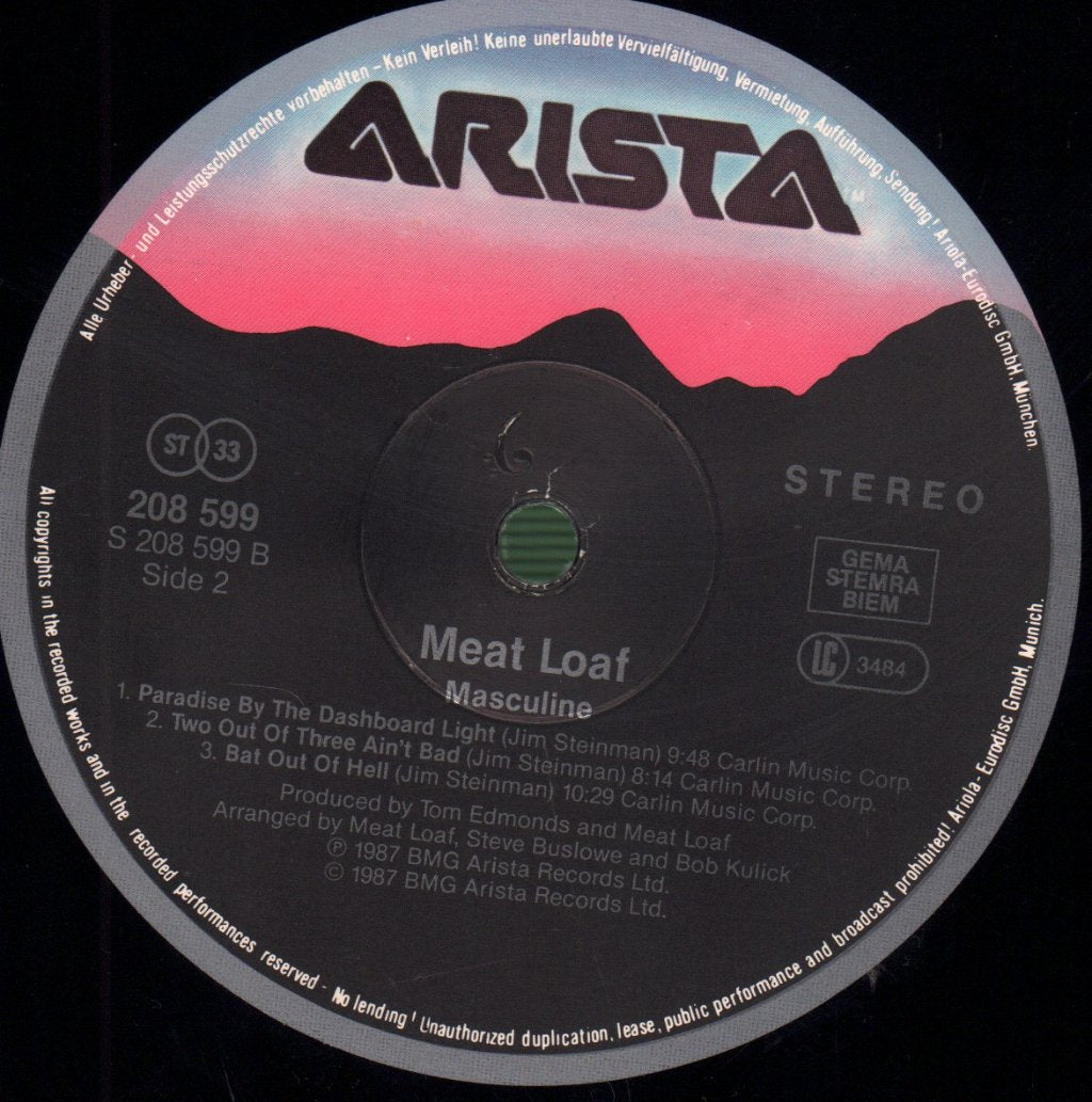 Meat Loaf - Live - Double Lp