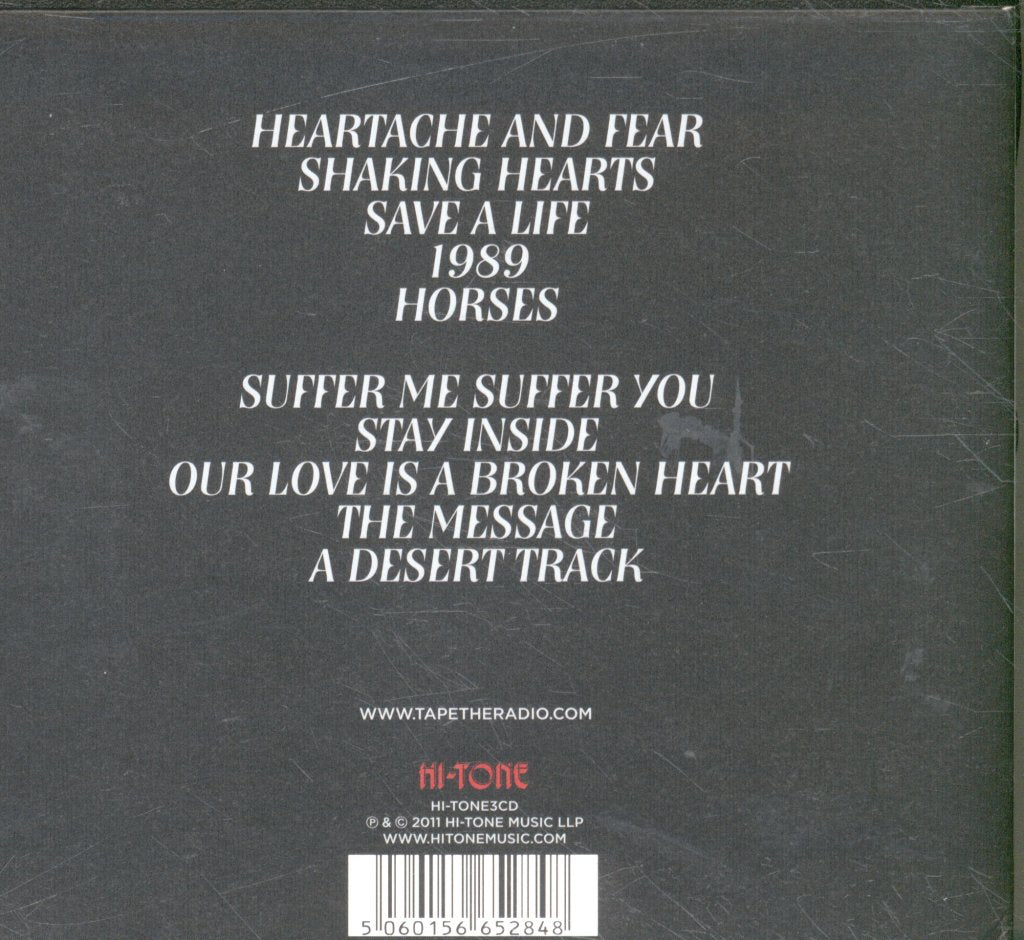 Tape The Radio - Heartache And Fear - Cd