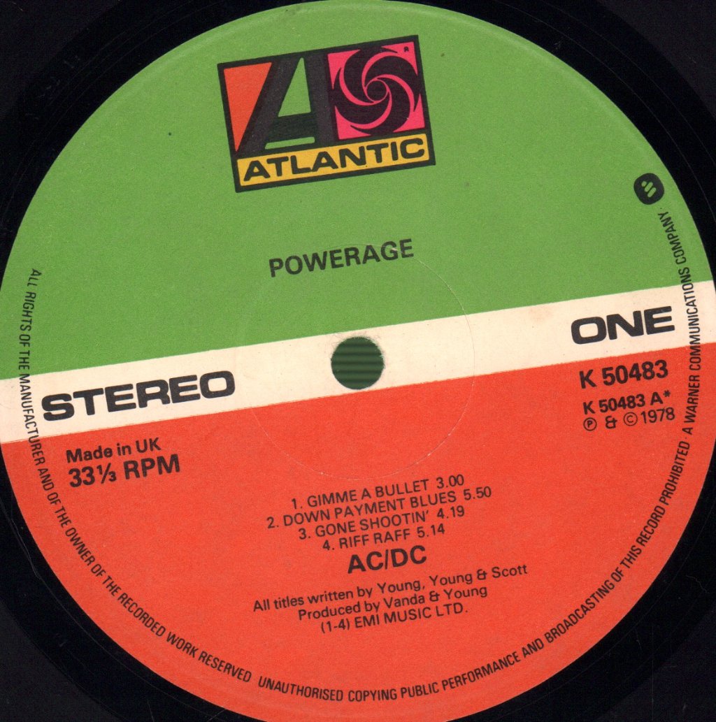 AC/DC - Powerage - Lp