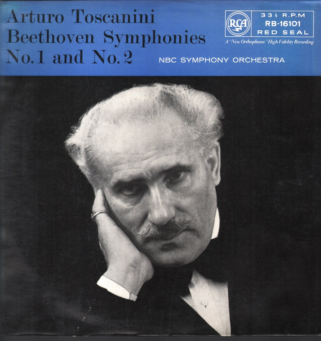 Arturo Toscanini - Beethoven Symphonies No.1 And No.2 - Lp