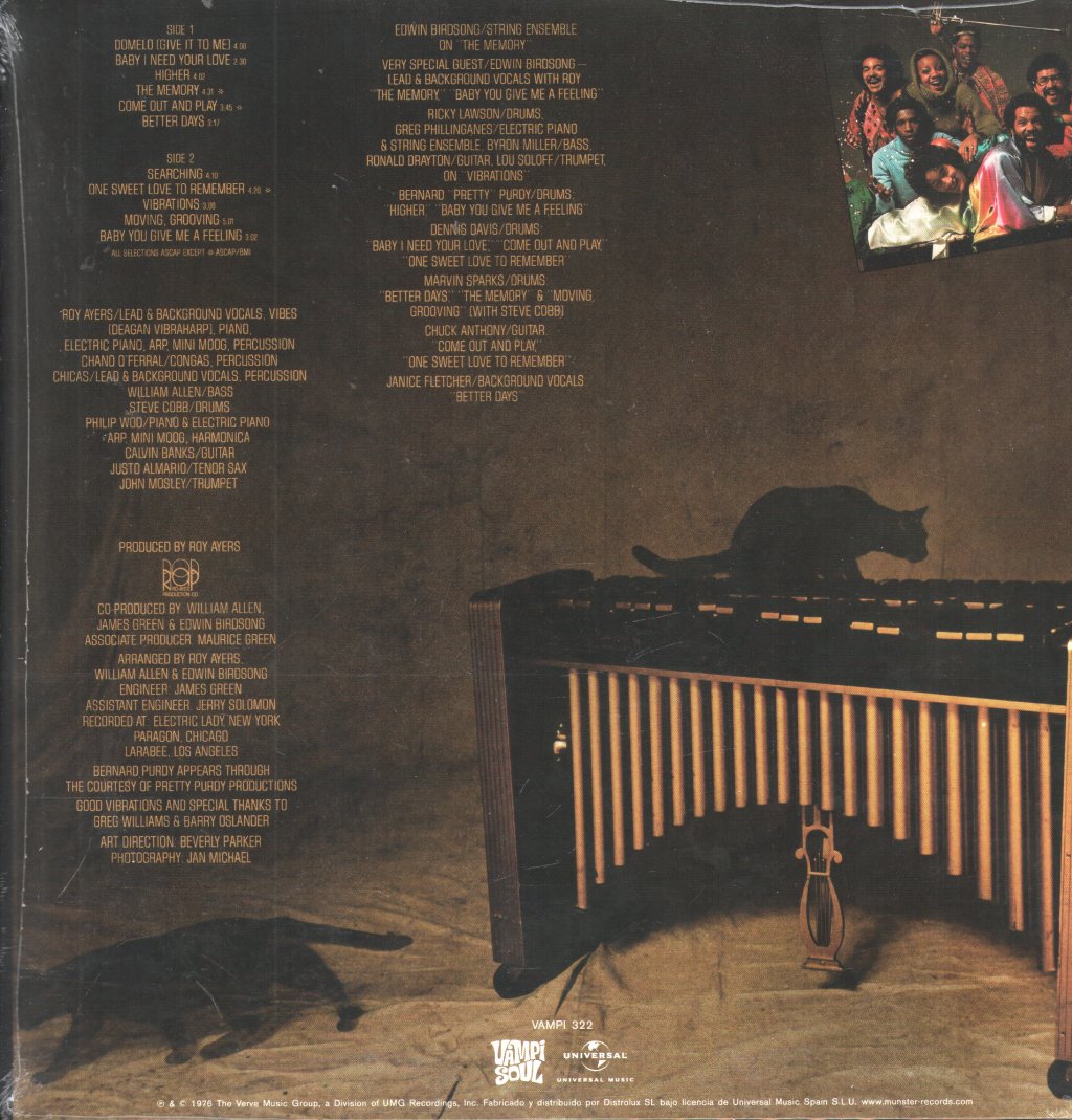 Roy Ayers Ubiquity - Vibrations - Lp