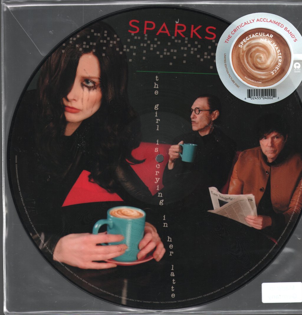 Sparks - Girl Is Crying In Her Latte - Lp