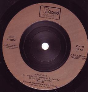 Bitch (Nwobhm Style Group) - First Bite - 7 Inch