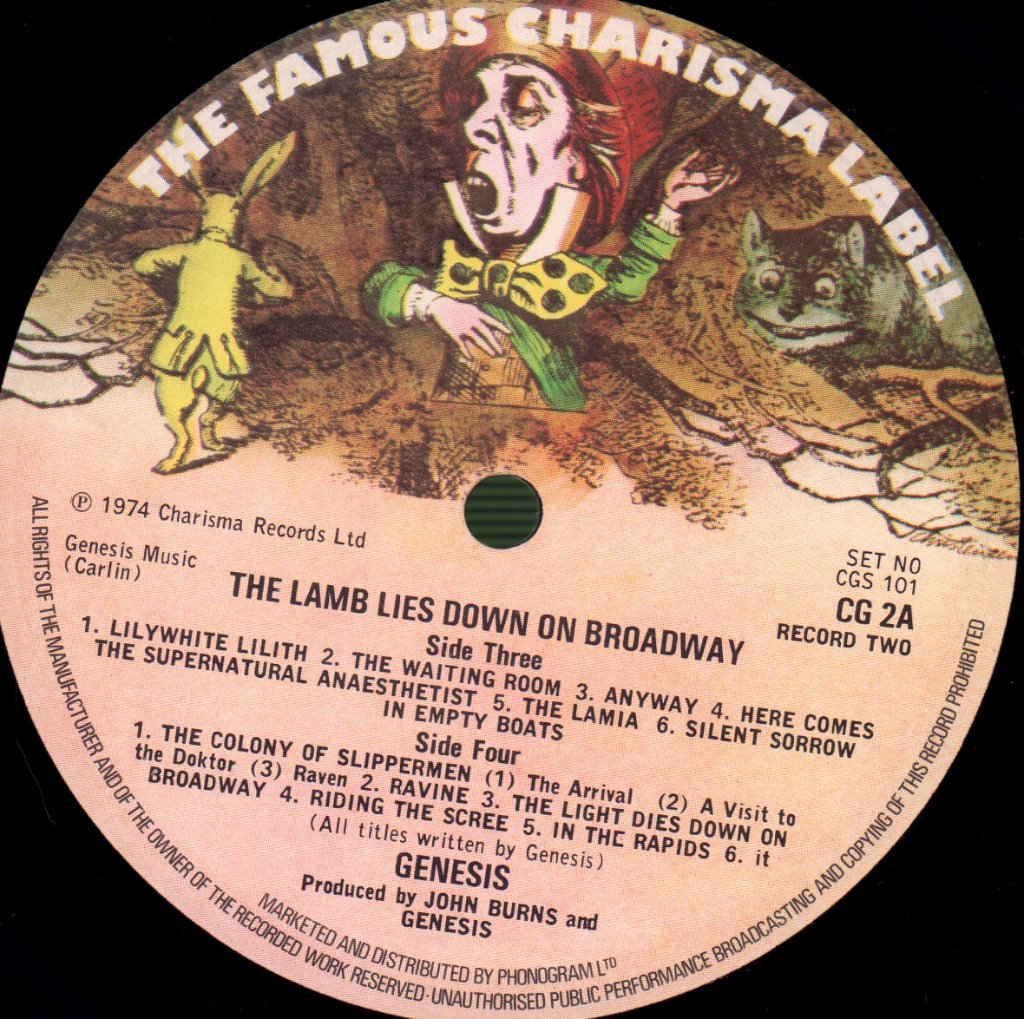 Genesis - Lamb Lies Down On Broadway - Double Lp