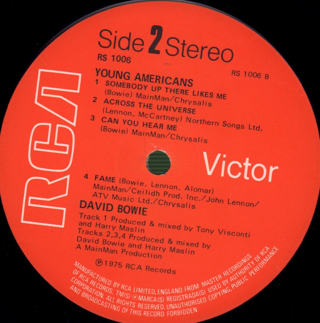 David Bowie - Young Americans - Lp