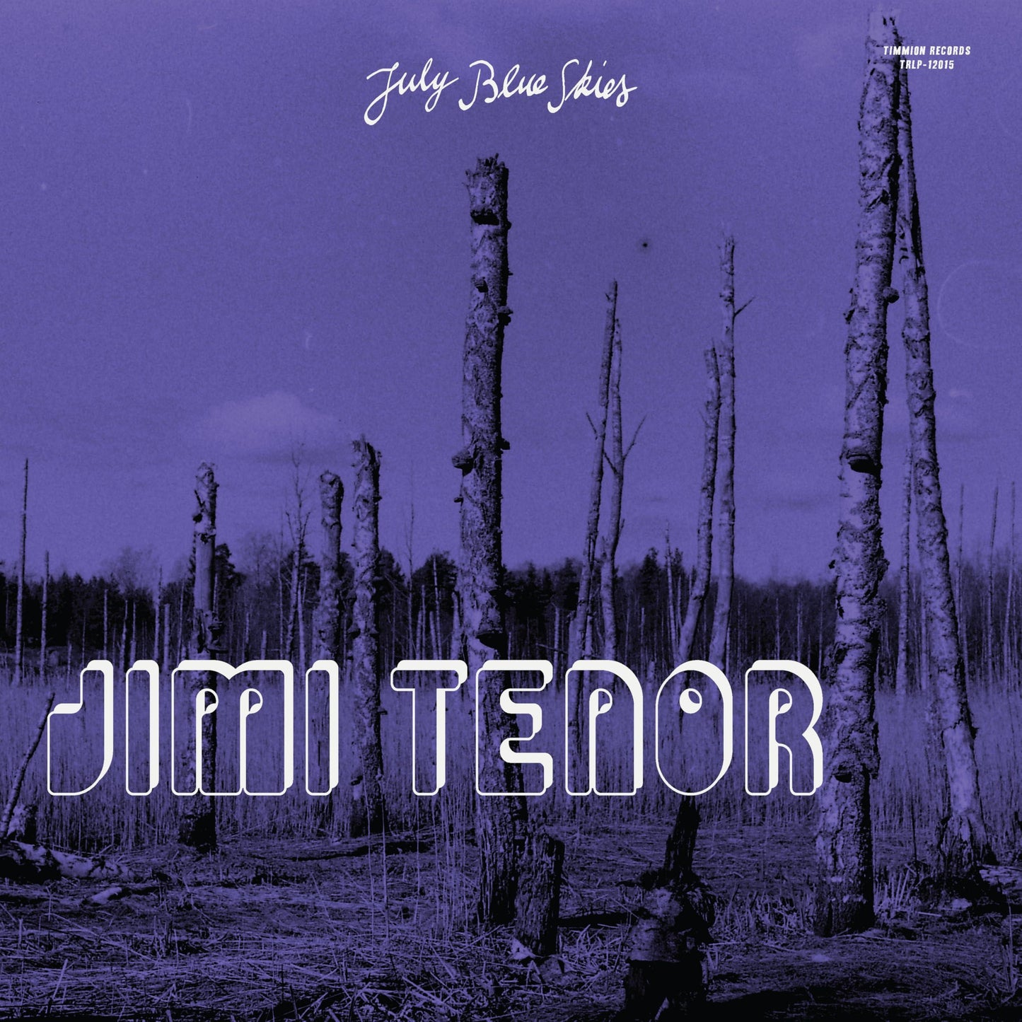 Jimi Tenor and Cold Diamond and Mink - July Blue Skies - Purple - Lp