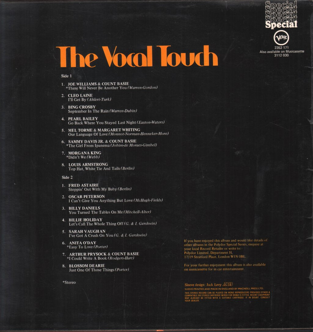 Various Artists - Vocal Touch - Lp
