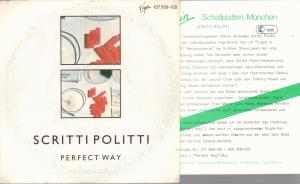 Scritti Politti - Perfect Way - 7 Inch