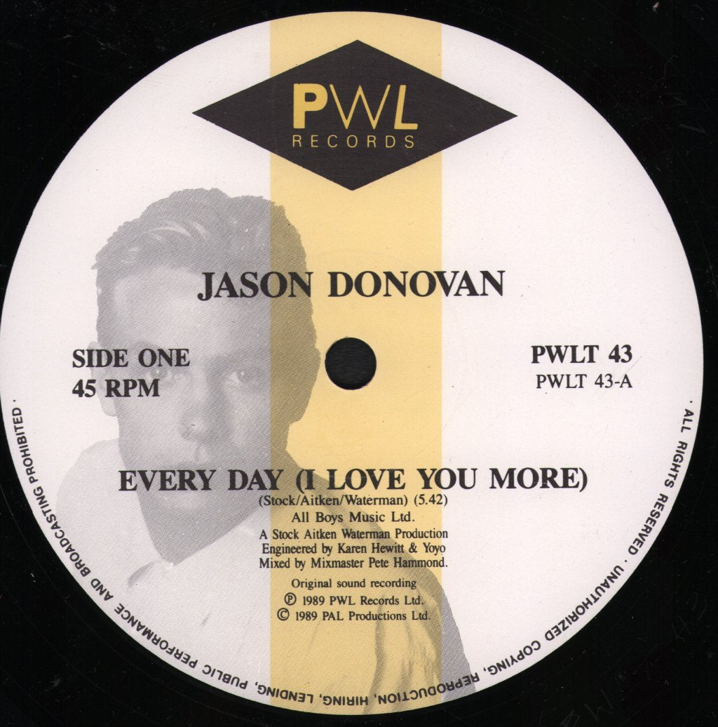 Jason Donovan - Every Day - 12 Inch