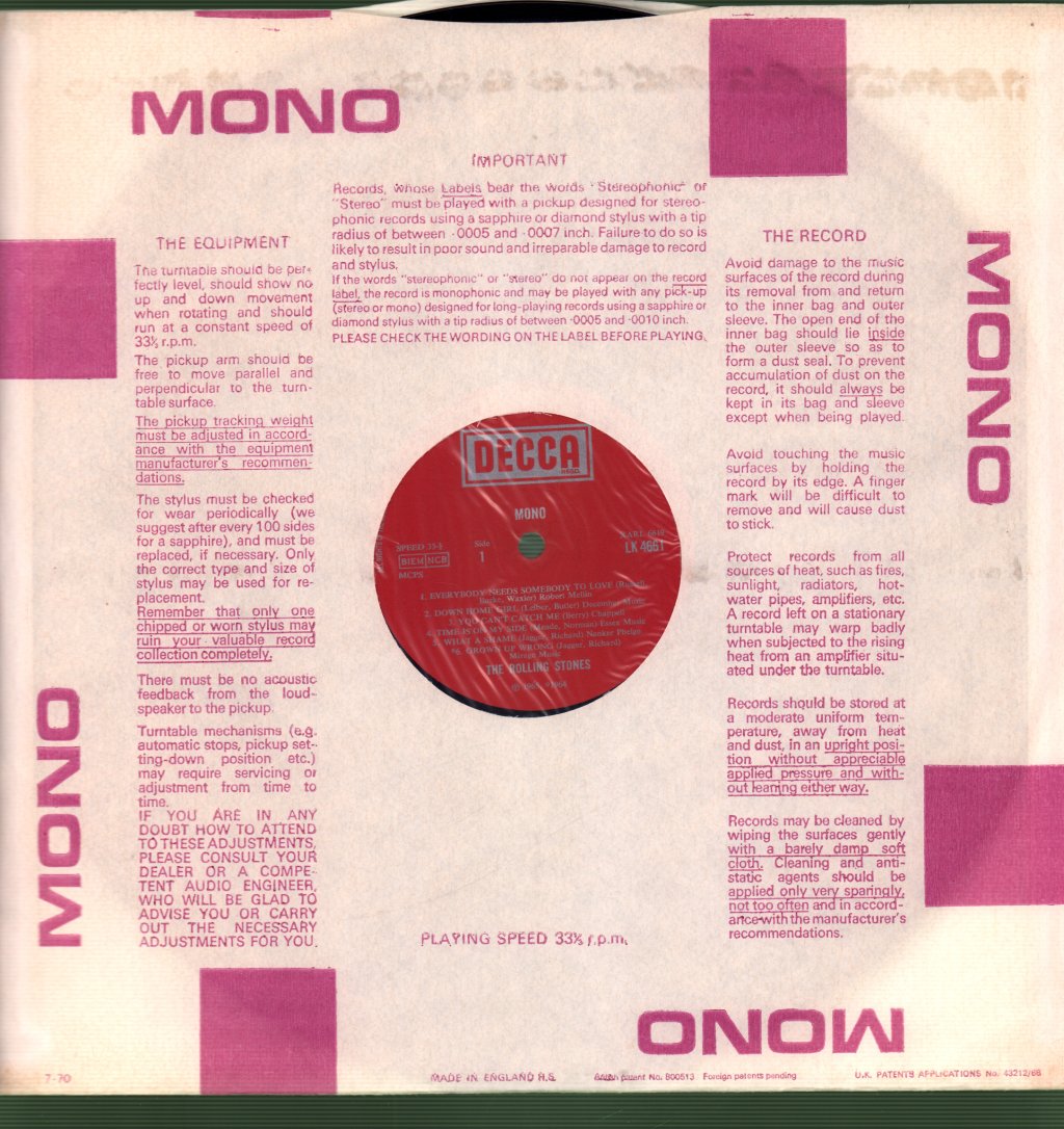 Rolling Stones - 2 - Lp