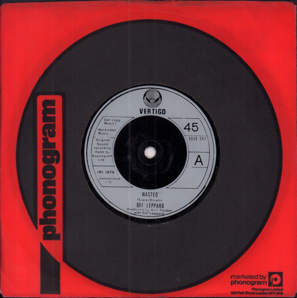 Def Leppard - Wasted - 7 Inch