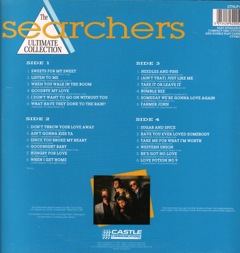 Searchers - Ultimate Collection - Double Lp