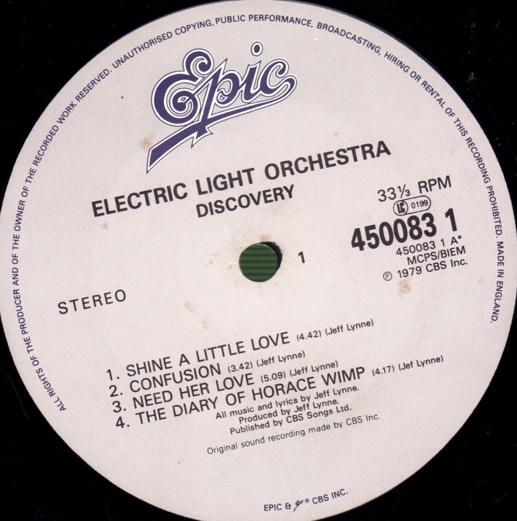 Electric Light Orchestra - Discovery - Lp