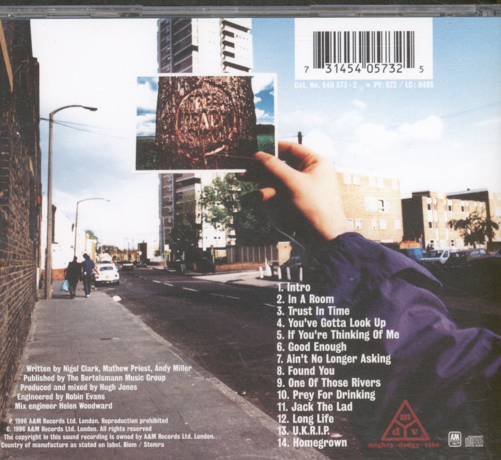 Dodgy - Free Peace Sweet - Cd