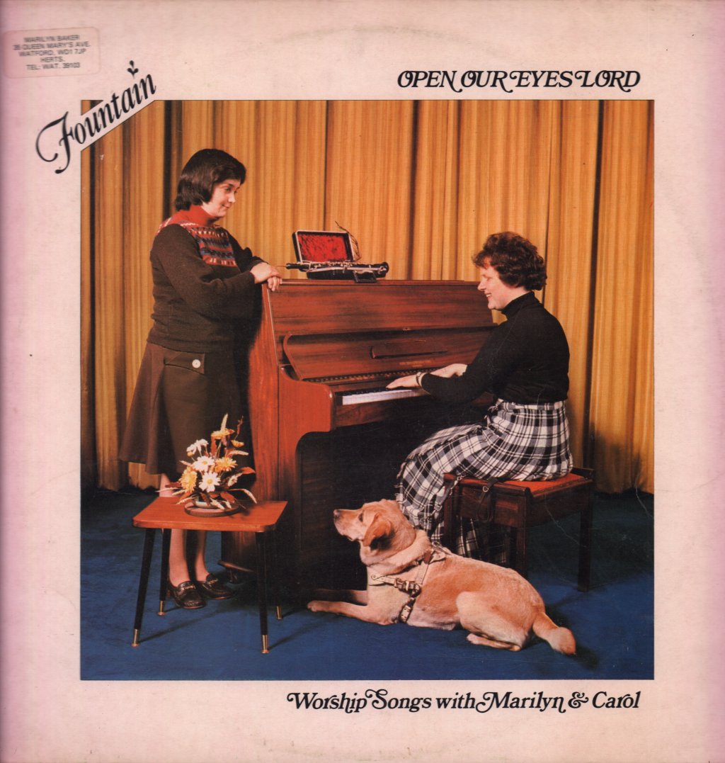 Marilyn & Carol - Open Our Eyes Lord Worship Songs With Marilyn & Carol - Lp