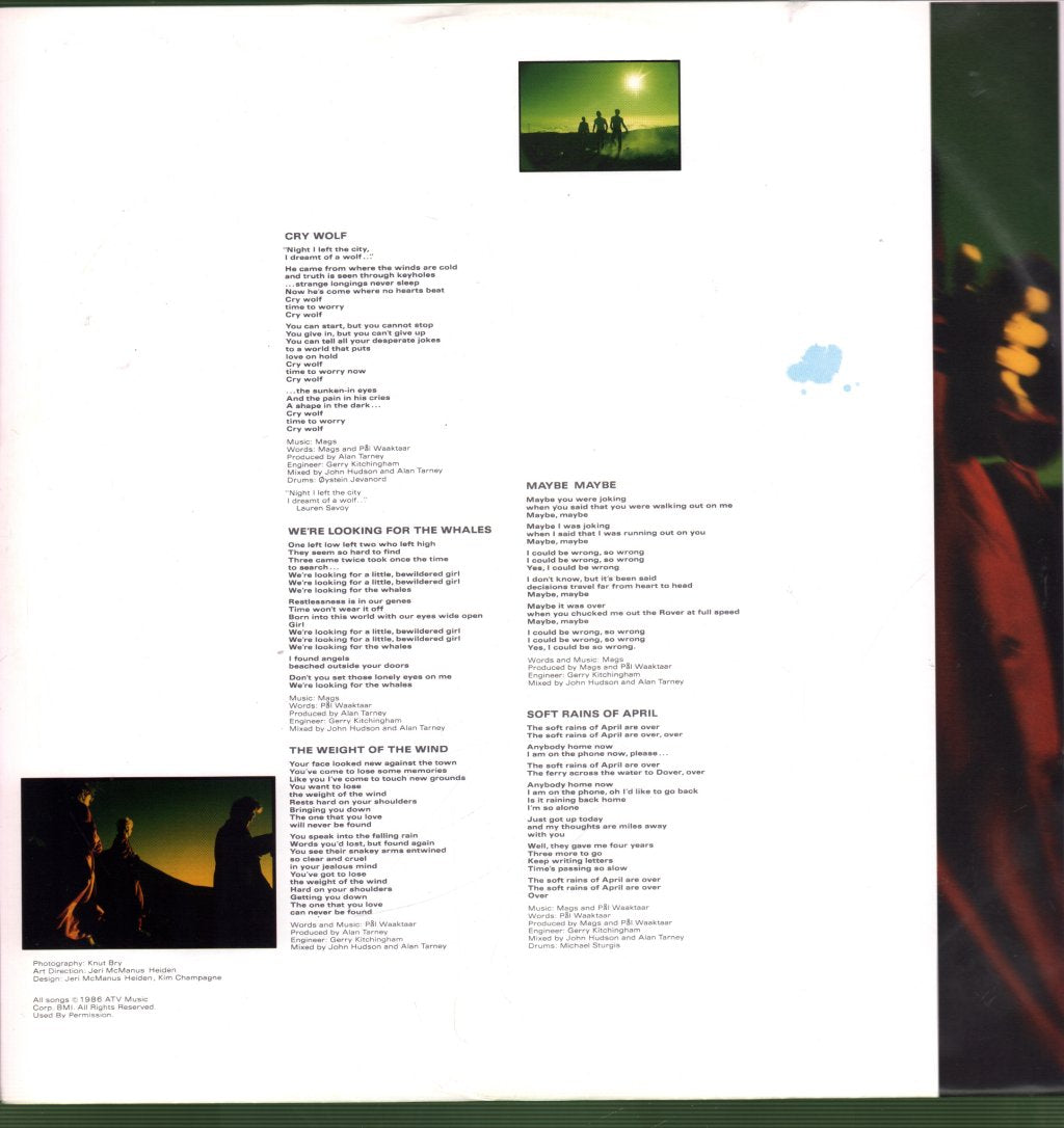 A-Ha - Scoundrel Days - Lp