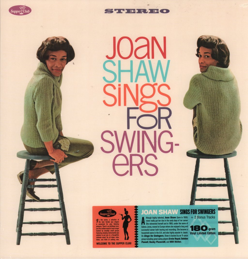Joan Shaw - Sings For Swingers - Lp