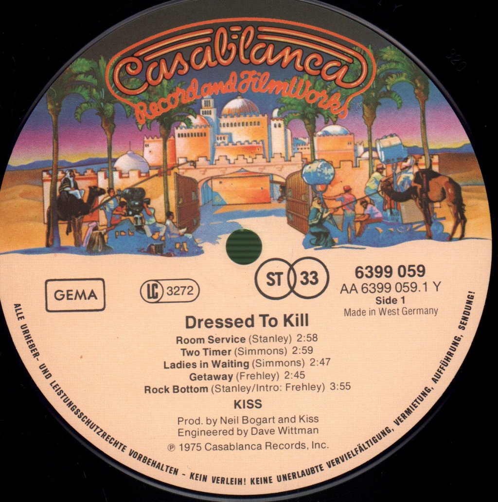Kiss - Dressed To Kill - Lp