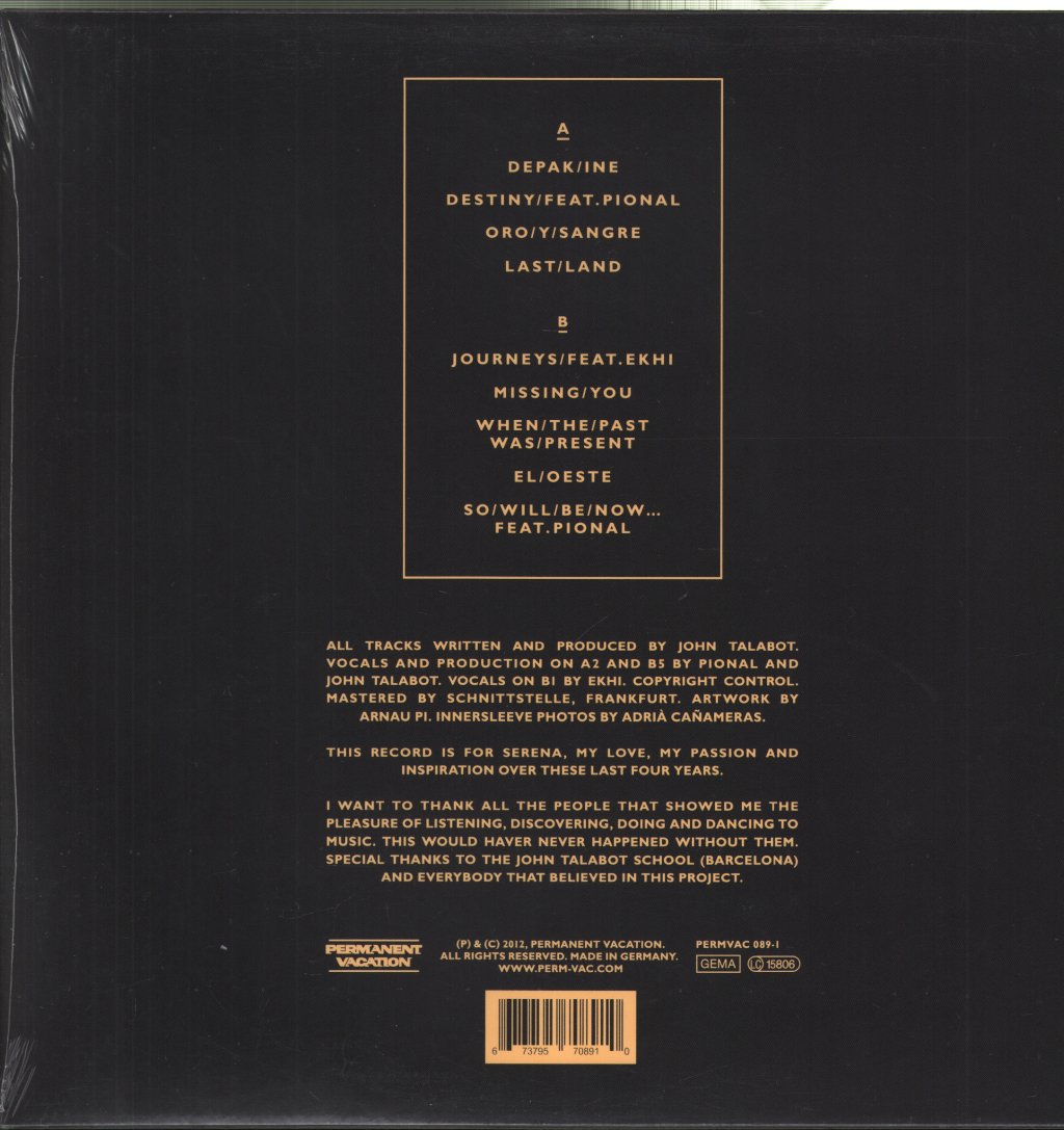 John Talabot - ƒIN - Lp