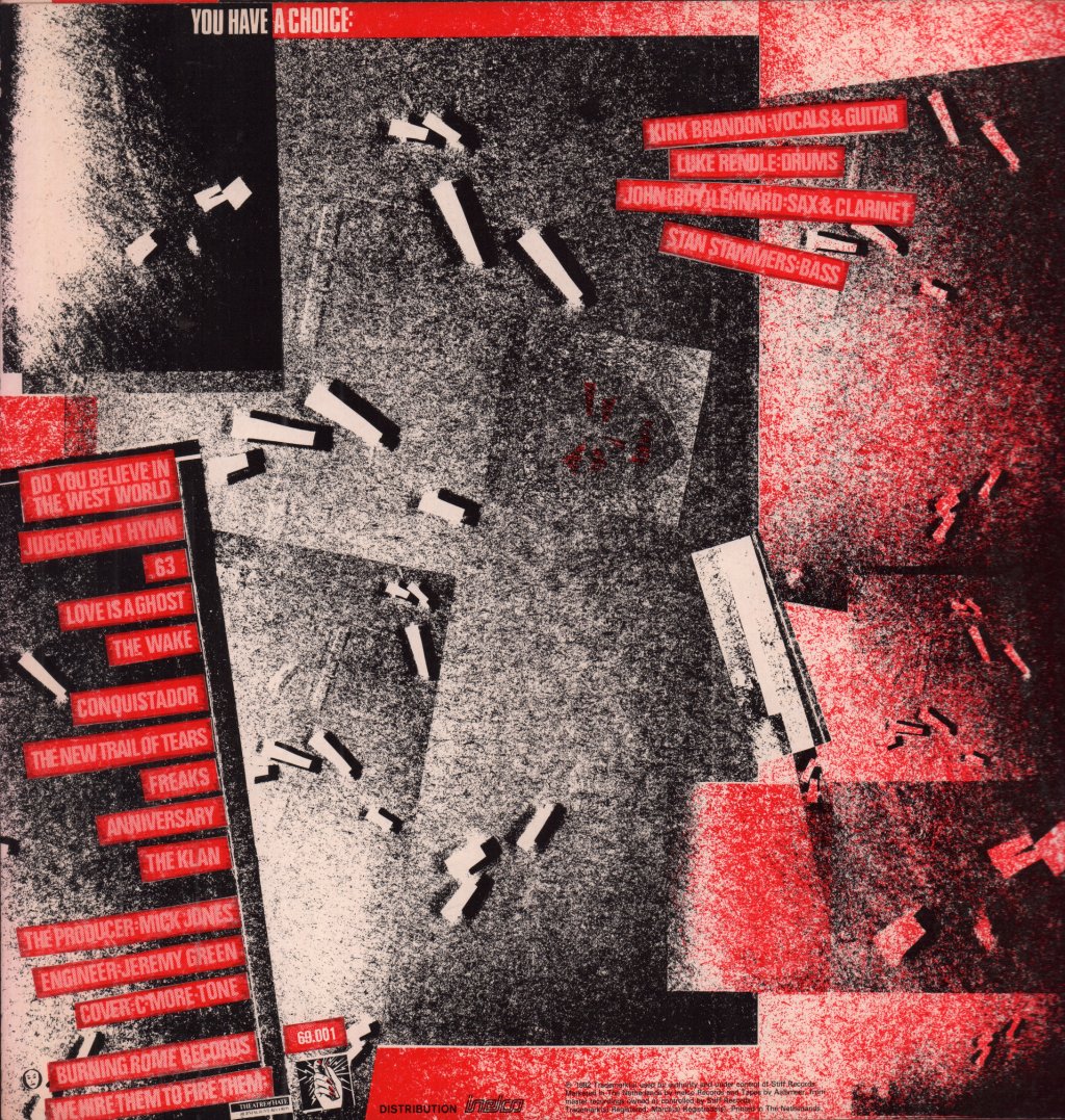 Theatre Of Hate - Westworld - Lp